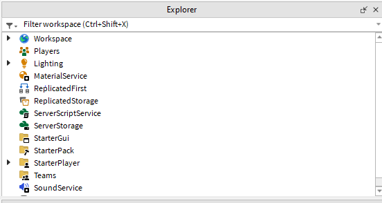 Learn Roblox: Locating the Explorer