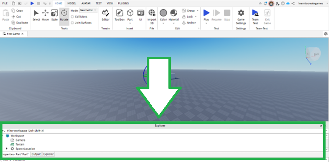 Learn Roblox: Moving Panels