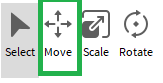 Learn Roblox: Locating the Move Tool